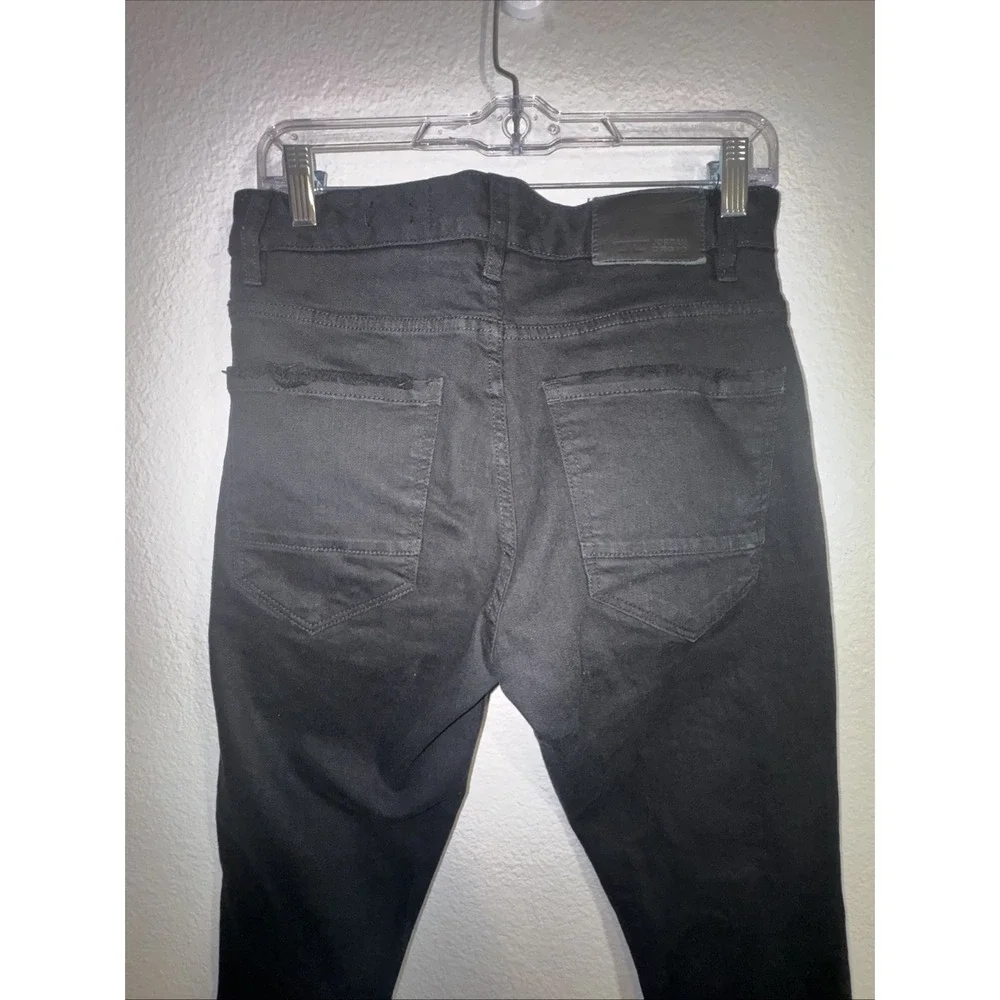 Jordan Craig Men's Jeans Black Size 30X32 Distressed Stretch Streetwear